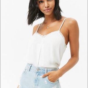 Forever 21 lace cami top